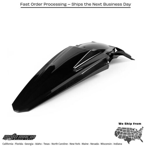 REAR FENDER BLACK Kawasaki KX250F 2017-2020 Kawasaki KX450F 2016-2018