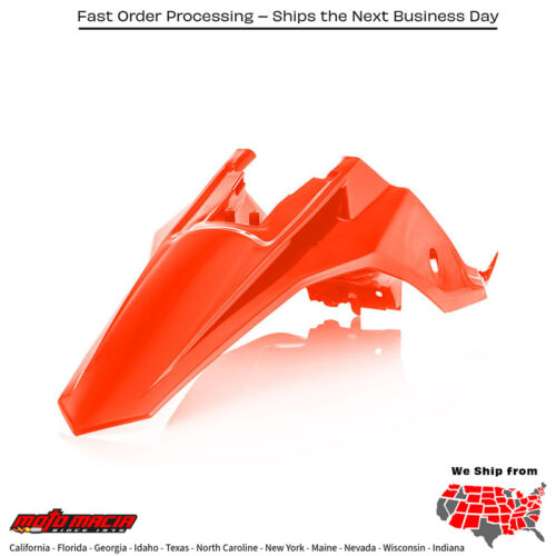 REAR FENDER ORANGE KTM 65 SX 2016-2024