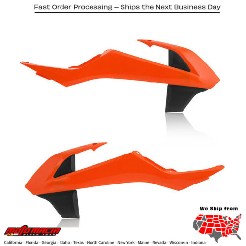 RADIATOR SHROUDS ORANGE KTM 65 SX 2016-2024