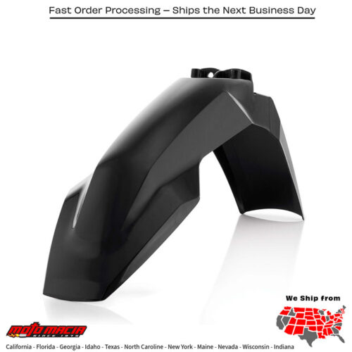 FRONT FENDER BLACK Husqvarna TC 125 2016-2022 Husqvarna FC 250 2016-2022 Husqvarna FC 350 2016-2022 Husqvarna FC 450 2016-2022 Husqvarna TE 300 2017-2018 Husqvarna FE 250 2017-2023 Husqvarna FE 350 2017-2023 Husqvarna FE 450 2017-2023 Husqv