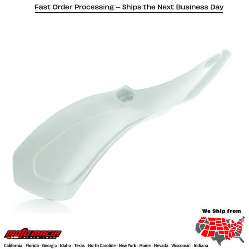 MUD FLAP WHITE KTM 350 EXC-F 2016-2022 KTM 500 XCF-W 2016-2022 KTM 350 XCF-W 2016-2022 KTM 350 XC-F 2016-2022 KTM 350 SX-F 2016-2022 KTM 250 XC-F 2016-2022 KTM 450 XC-F 2016-2022 KTM 500 EXC-F 2016-2022 KTM 450 EXC-F 2017-2022 KTM 450 SX-F