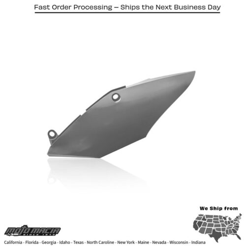 SIDE PANELS GREY Honda CRF250R 2018-2021 Honda CRF250RX 2019-2021 Honda CRF450R-S 2022-2022