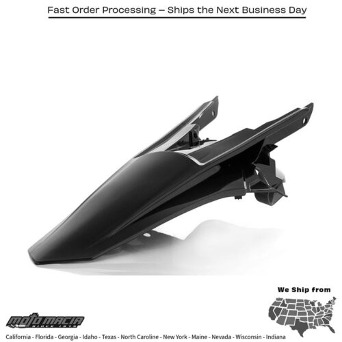 REAR FENDER BLACK KTM 350 EXC-F 2017-2019 KTM 500 EXC-F 2017-2019