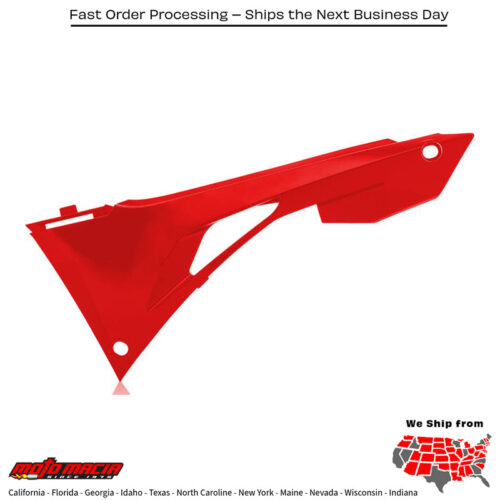 AIRBOX COVER RED Honda CRF450RX 2017-2020 Honda CRF450R 2017-2020 Honda CRF450X 2017-2019 Honda CRF250R 2018-2021 Honda CRF450R W.E. 2019-2020 Honda CRF250RX 2019-2021 Honda CRF450R-S 2022-2022
