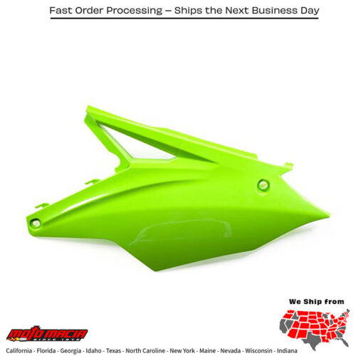 SIDE PANELS GREEN Kawasaki KX250F 2017-2020