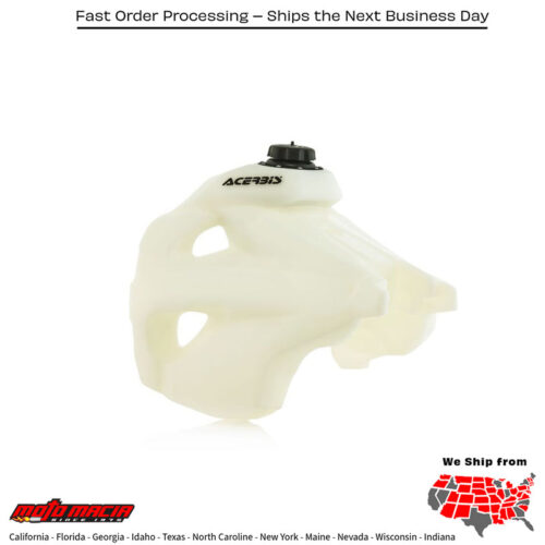 FUEL TANK 4.1 GAL NATURAL Husqvarna FC 250 2016-2018 Husqvarna FC 350 2016-2018 Husqvarna FC 450 2016-2018 Husqvarna FE 250 2017-2019 Husqvarna FE 350 2017-2019 Husqvarna FE 450 2017-2019 Husqvarna FE 501 2017-2019