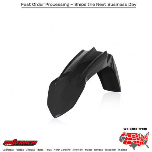 FRONT FENDER BLACK Yamaha WR250F 2015-2019 Yamaha YZ450F 2018-2022 Yamaha YZ250F 2019-2023 Yamaha WR450F 2019-2024 Yamaha YZ450FX 2019-2023 Yamaha YZ250FX 2020-2024 Yamaha YZ125X 2022-2024 Yamaha YZ125 2022-2024 Yamaha YZ250 2022-2024 Yamah