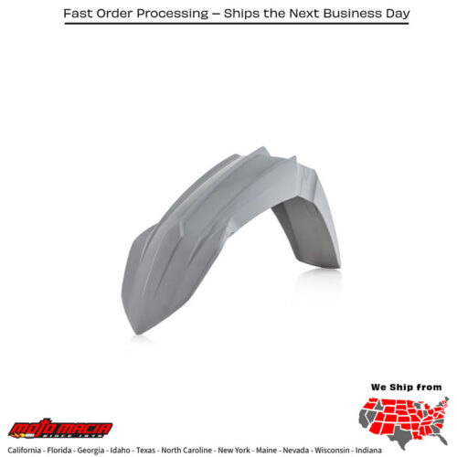 FRONT FENDER GREY Yamaha YZ450F 2018-2022 Yamaha YZ250F 2019-2023 Yamaha WR450F 2019-2024 Yamaha YZ450FX 2019-2023 Yamaha YZ250FX 2020-2024