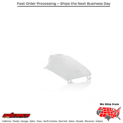 TANK COVER WHITE Yamaha YZ450F 2018-2022 Yamaha YZ250F 2019-2023