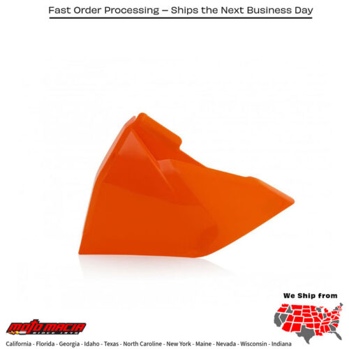 AIRBOX COVER ORANGE KTM 85 SX (17/14) 2018-2024 KTM 85 SX (19/16) 2020-2021