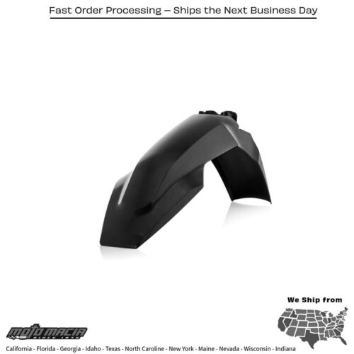 FRONT FENDER BLACK Husqvarna TC 85 (17/14) 2018-2024 Husqvarna TC 85 (19/16) 2019-2021
