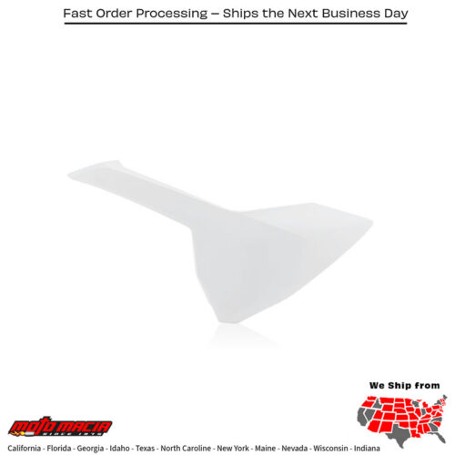 SIDE PANELS WHITE Husqvarna TC 85 (17/14) 2018-2024 Husqvarna TC 85 (19/16) 2019-2021