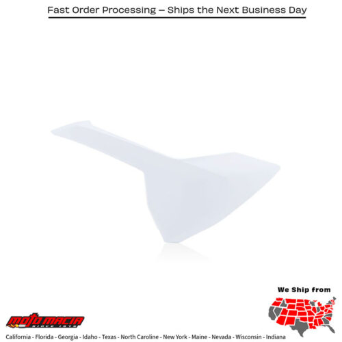 SIDE PANELS WHITE Husqvarna TC 85 (17/14) 2018-2024 Husqvarna TC 85 (19/16) 2019-2021