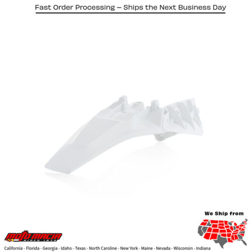 REAR FENDER WHITE Husqvarna TC 85 (17/14) 2018-2024 Husqvarna TC 85 (19/16) 2019-2021