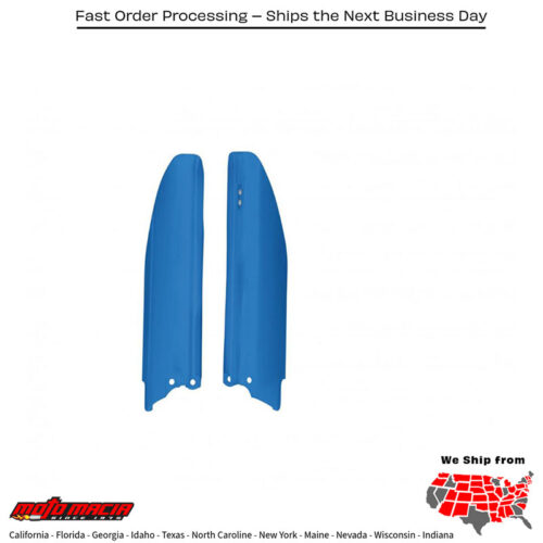 FORK COVERS BLUE Suzuki RM-Z450 2018-2024 Suzuki RM-Z250 2018-2024