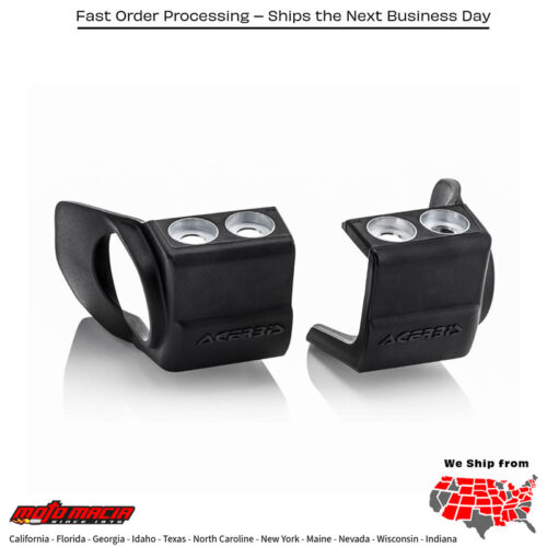 FORK SHOE PRO BLACK CRF250-450KXF250-450 Honda CRF450RX 2017-2024 Honda CRF450R 2009-2024 Honda CRF250R 2009-2024 Honda CRF250X 2009-2017 Honda CRF450X 2009-2017 Kawasaki KX250F 2009-2024 Kawasaki KX450F 2009-2024 Honda CRF250RX 2019-2024 H