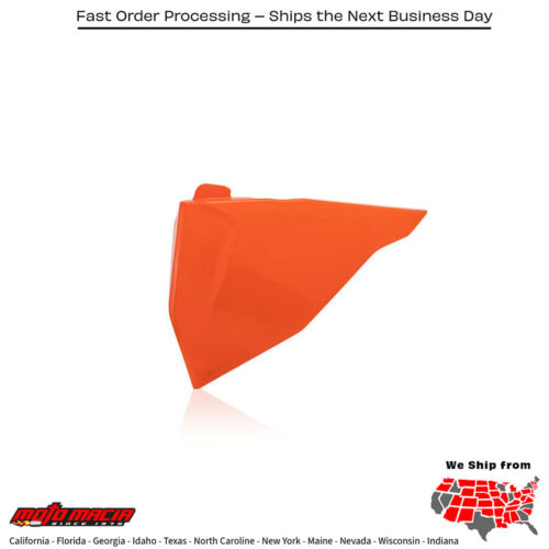 AIRBOX COVER ORANGE SX/SX-F/XC/XC-F KTM 300 XC-W TPi 2019-2021 KTM 450 SX-F 2019-2022 KTM 350 SX-F 2019-2022 KTM 250 SX-F 2019-2022 KTM 250 SX 2019-2022 KTM 150 SX 2019-2022 KTM 125 SX 2019-2022 KTM 450 XC-F 2019-2022 KTM 350 XC-F 2019-2022