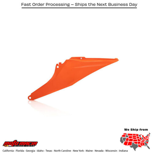 SIDE PANELS ORANGE KTM 450 SX-F 2019-2022 KTM 350 SX-F 2019-2022 KTM 250 SX-F 2019-2022 KTM 250 SX 2019-2022 KTM 150 SX 2019-2022 KTM 125 SX 2019-2022 KTM 450 XC-F 2019-2022 KTM 350 XC-F 2019-2022 KTM 250 XC-F 2019-2022 KTM 300 XC 2019-2019
