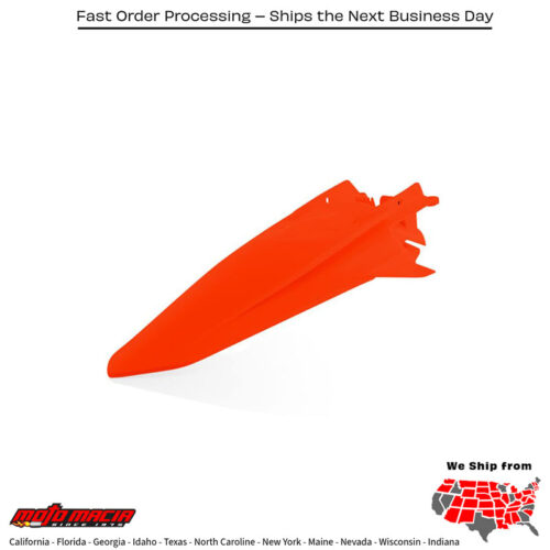 REAR FENDER ORANGE KTM 450 SX-F 2019-2022 KTM 350 SX-F 2019-2022 KTM 250 SX-F 2019-2022 KTM 250 SX 2019-2022 KTM 150 SX 2019-2022 KTM 125 SX 2019-2022 KTM 450 XC-F 2019-2022 KTM 350 XC-F 2019-2022 KTM 250 XC-F 2019-2022 KTM 300 XC 2019-2019