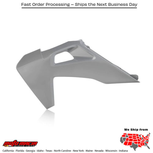 RADIATOR SHROUD GREY Husqvarna TE 150 2019-2019 Husqvarna TE 250i 2019-2023 Husqvarna TE 300i 2019-2023 Husqvarna FE 250 2019-2023 Husqvarna FE 350 2019-2023 Husqvarna TX 300 2019-2019 Husqvarna FX 350 2019-2022 Husqvarna FX 450 2019-2022 H