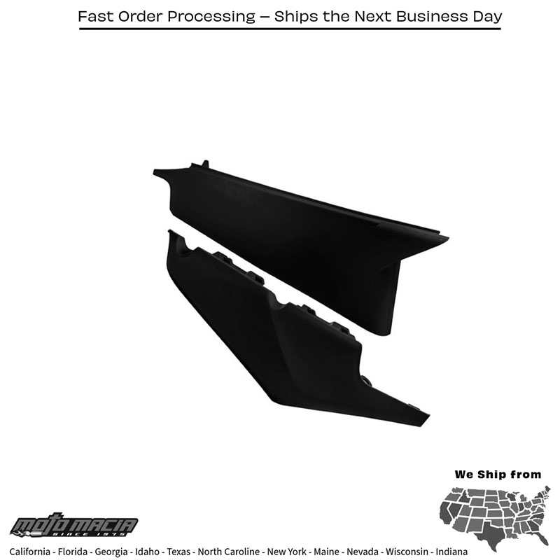 SIDE PANELS BLACK Husqvarna TX 300 2019-2019 Husqvarna FX 350 2019-2022 Husqvarna FX 450 2019-2022 Husqvarna TC 125 2019-2022 Husqvarna TC 250 2019-2022 Husqvarna FC 250 2019-2022 Husqvarna FC 350 2019-2022 Husqvarna FC 450 2019-2022 Husqva - Image 2