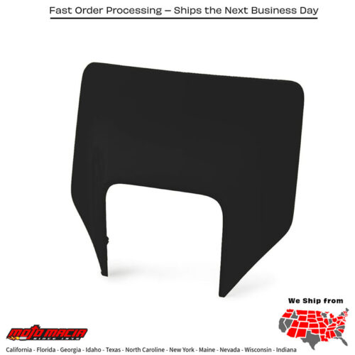 FRONT HEADLIGHT MASK BLACK Husqvarna TE 300 2017-2018 Husqvarna FE 250 2017-2019 Husqvarna FE 350 2017-2019 Husqvarna FE 450 2017-2019 Husqvarna FE 501 2017-2019 Husqvarna TE 250 2017-2018 Husqvarna TE 250i 2018-2019 Husqvarna TE 300i 2019-