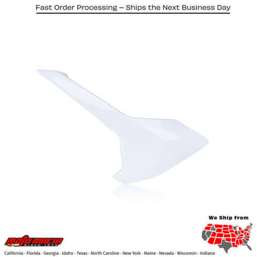 SIDE PANELS WHITE Husqvarna TC 65 2017-2024