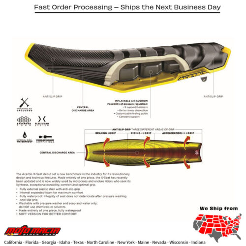 X-SEAT ORANGE/BLACK KTM 450 SX-F 2019-2022 KTM 350 SX-F 2019-2022 KTM 250 SX-F 2019-2022 KTM 250 SX 2019-2022 KTM 150 SX 2019-2022 KTM 125 SX 2019-2022 KTM 450 SX-F Factory Edition 2019-2020 KTM 500 EXC-F 2020-2023 KTM 500 XCF-W 2020-2022 K