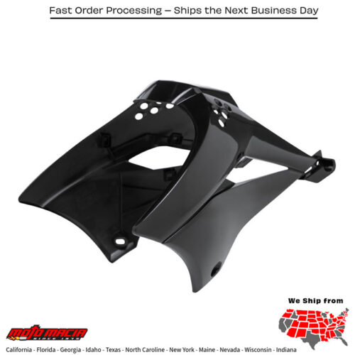 RADIATOR SHROUD BLACK Kawasaki KLX110 2010-2020 Kawasaki KLX110L 2010-2020 Kawasaki KLX110R 2021-2024 Kawasaki KLX110R L 2021-2024