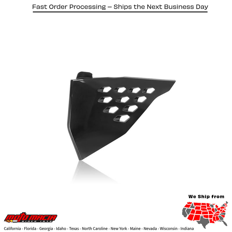 AIRBOX COVER VENTED BLACK KTM 300 XC-W TPi 2019-2021 KTM 450 SX-F 2019-2022 KTM 350 SX-F 2019-2022 KTM 250 SX-F 2019-2022 KTM 250 SX 2019-2022 KTM 150 SX 2019-2022 KTM 125 SX 2019-2022 KTM 450 XC-F 2019-2022 KTM 350 XC-F 2019-2022 KTM 250 X