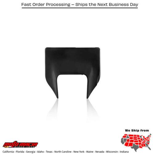 FRONT HEADLIGHT MASK BLACK Husqvarna TC 250 2020-2021 Husqvarna TE 300i 2020-2023 Husqvarna FE 250 2020-2023 Husqvarna FE 350 2020-2023 Husqvarna FE 450 2020-2023 Husqvarna FE 501 2020-2023 Husqvarna TE 250i 2020-2023 Husqvarna TE 150 2020-