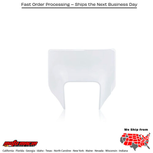FRONT HEADLIGHT MASK WHITE Husqvarna TC 250 2020-2021 Husqvarna TE 300i 2020-2023 Husqvarna FE 250 2020-2023 Husqvarna FE 350 2020-2023 Husqvarna FE 450 2020-2023 Husqvarna FE 501 2020-2023 Husqvarna TE 250i 2020-2023 Husqvarna TE 150 2020-