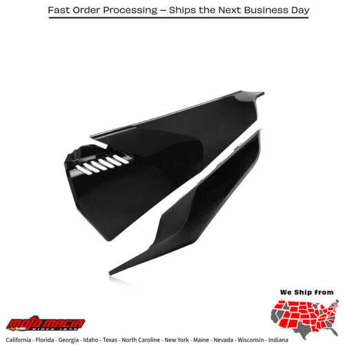 SIDE PANELS BLACK Husqvarna TE 150 2019-2020 Husqvarna TE 250i 2019-2021 Husqvarna TE 300i 2019-2021 Husqvarna FE 250 2019-2021 Husqvarna FE 350 2019-2021 Husqvarna FE 450 2019-2021 Husqvarna TX 300 2019-2019 Husqvarna FX 350 2019-2022 Husq