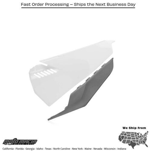 SIDE PANELS WHITE/GRAY Husqvarna TE 150 2019-2020 Husqvarna TE 250i 2019-2021 Husqvarna TE 300i 2019-2021 Husqvarna FE 250 2019-2021 Husqvarna FE 350 2019-2021 Husqvarna FE 450 2019-2021 Husqvarna TX 300 2019-2019 Husqvarna FX 350 2019-2022