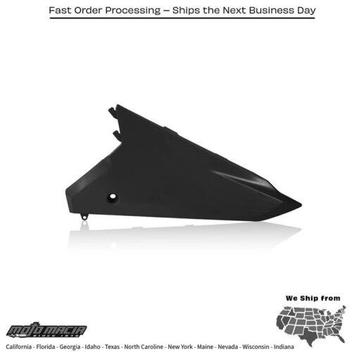 SIDE PANELS UPPER  BLACK Honda CRF450RX 2021-2024 Honda CRF450R 2021-2024 Honda CRF250R 2022-2024 Honda CRF250RX 2022-2024 Honda CRF450R-S 2023-2024