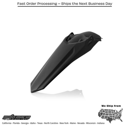 REAR FENDER  BLACK Honda CRF250R 2022-2025 Honda CRF250RX 2022-2025 Honda CRF450R-S 2023-2024