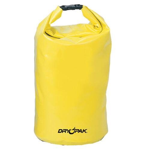 DRY PAK ROLL TOP DRY GEAR BAG, 12.5" X 28", YELLOW