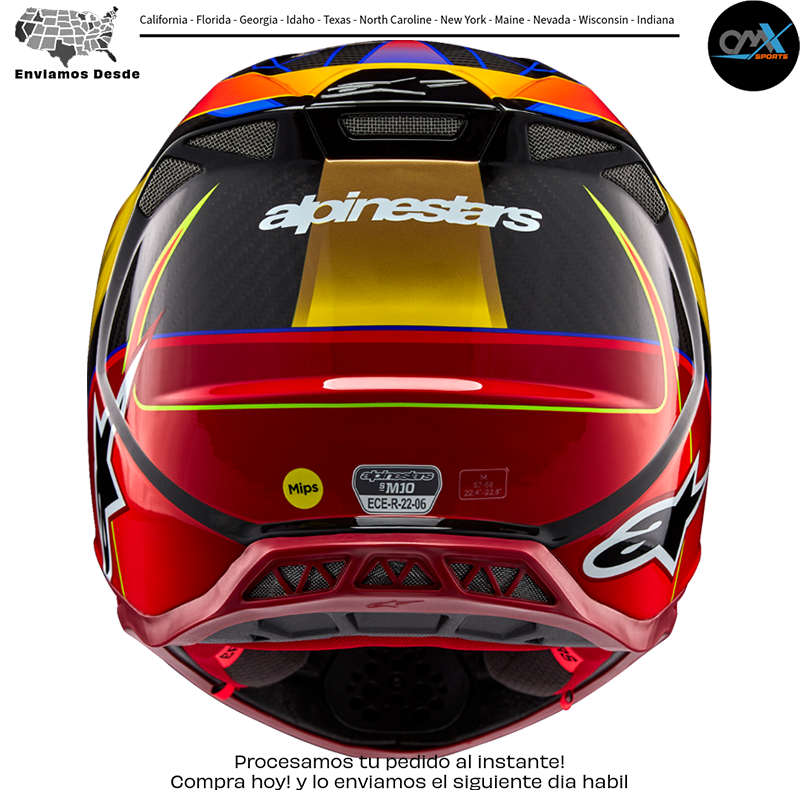 Supertech S-M10 Era Rd/Yl/Blk - Image 2