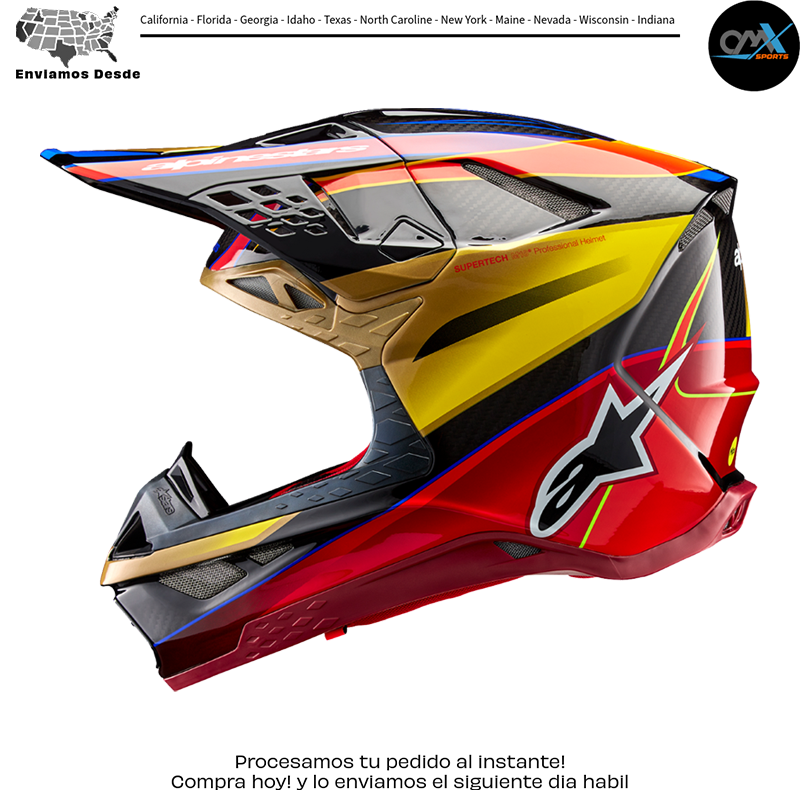 Supertech S-M10 Era Rd/Yl/Blk - Image 3