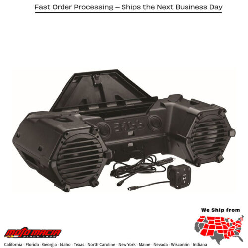 8" RACK MOUNT BLUETOOTH LED LIGHTBAR W/CONTROL