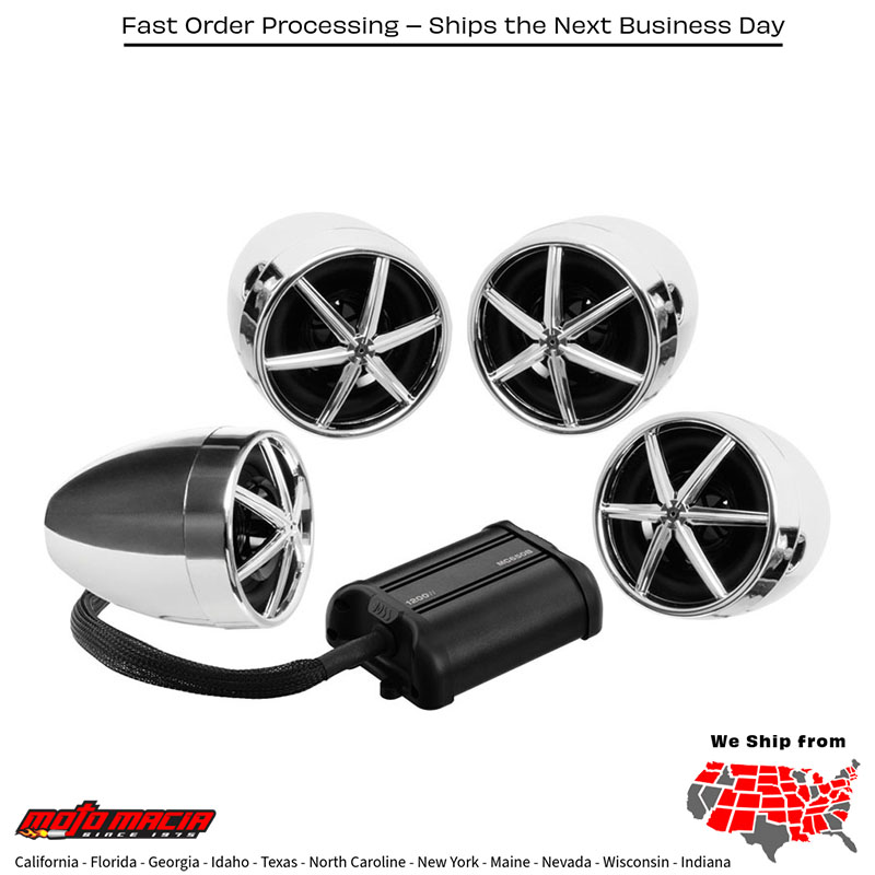 MC650B SPEAKER SYSTEM 1200W CHROME