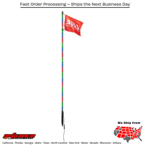 6' LED WHIP W/ BLUE TOOTH