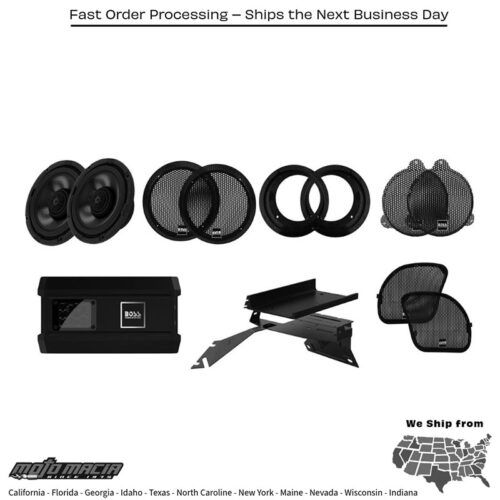 FRONT AUDIO KIT `98-24 FLH FLTR