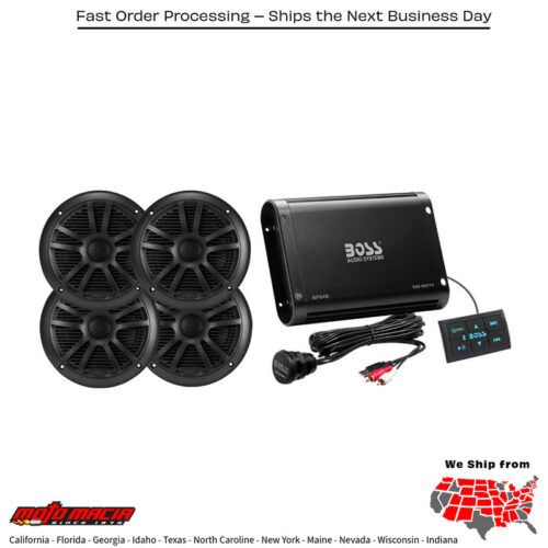 AMP SPEAKER KIT 4CH 500W BLUETOOTH