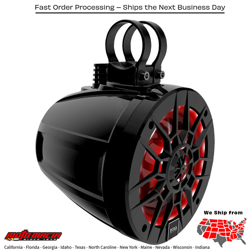 6.5" UNIV SPEAKER CANS W/RGB (REQUIRES AMPLIFIER OR SOURCE)