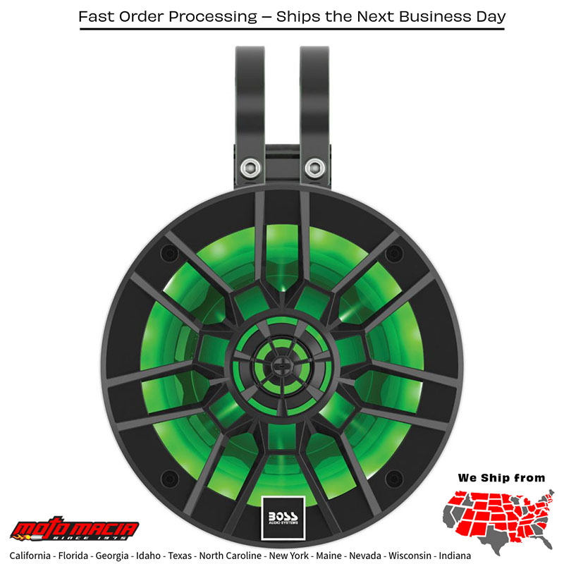 6.5" UNIV SPEAKER CANS W/RGB (REQUIRES AMPLIFIER OR SOURCE) - Image 2