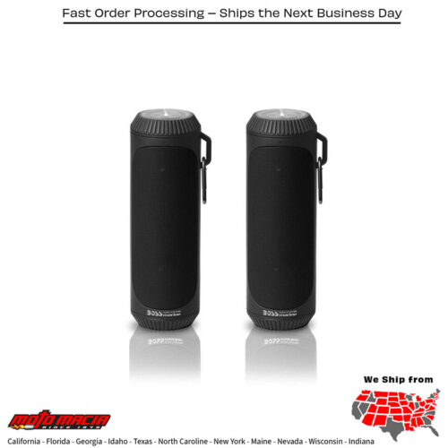 BLUETOOTH PORTABLE SPEAKER BLACK WEATHERPROOF