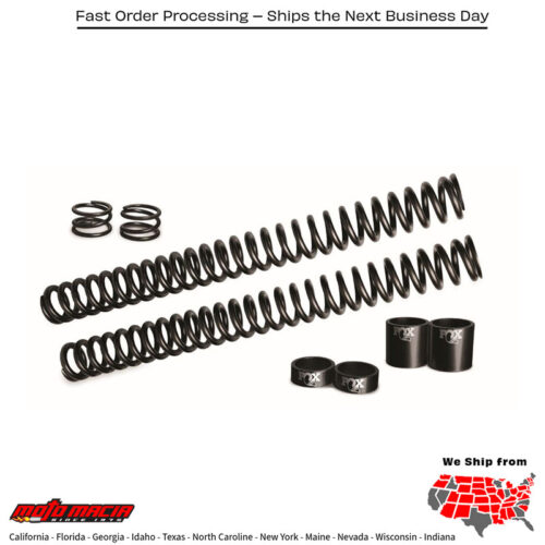 FORK SPRING KIT TOURING 49MM LOWERED Harley Davidson FLHTCUL Electra Glide Ultra Classic Low 2015-2016 Harley Davidson FLHTKL Electra Glide Ultra Limited Low 2015-2019 Harley Davidson FLTRXS Road Glide Special 2015-2022 Harley Davidson FLHR