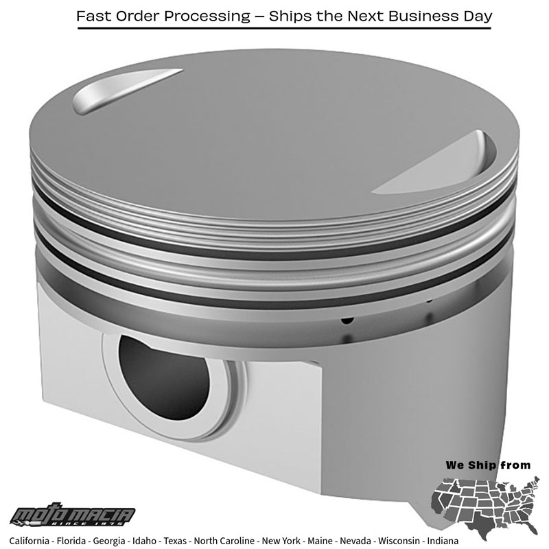 CAST PISTONS EVO 80CI 8.6:1 .005 Harley Davidson FLHR Road King 1994-1998 Harley Davidson FLHTC Electra Glide Classic 1984-1998 Harley Davidson FLHTCU Electra Glide Ultra Classic 1989-1998 Harley Davidson FXR Super Glide 1986-1994 Harley Da