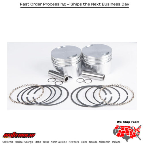 CAST PISTONS EVO 80CI 8.6:1 .020 Harley Davidson FLHR Road King 1994-1998 Harley Davidson FLHTC Electra Glide Classic 1984-1998 Harley Davidson FLHTCU Electra Glide Ultra Classic 1989-1998 Harley Davidson FXR Super Glide 1986-1994 Harley Da